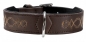 Hunter Halsband Palermo 60, dunkelbraun/schwarz