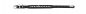 Hunter Halsband Crystal Line Petit 30 nickel, schwarz
