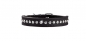 Hunter Halsband Crystal Line Petit 30 nickel, schwarz