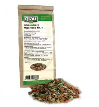 Grau Gemüsemix Mischung Nr. 1, 150g