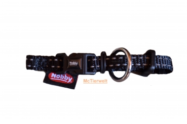 Halsband Classic Reflekt, schwarz, L.13-20cm, B.10mm