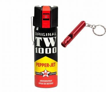 TW1000 Pfefferspray Jet/Flüssigstrahl, 63 ml, Tierabwehr