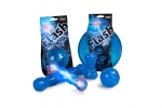 Flash Ball, LED, Ø 7,5cm, Blau