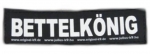 Logo "BETTELKÖNIG"für IDC-Powergeschirr, klein 1Paar