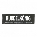 Logo "Buddelkönig"für IDC-Powergeschirr, groß 1Paar