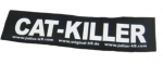 Logo "CAT KILLER" für IDC-Powergeschirr, groß 1Paar