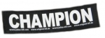 Logo "Champion" für IDC-Powergeschirr, groß 1Paar