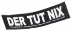Logo "DER TUT NIX" für IDC-Powergeschirr, groß 1Paar