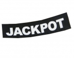 Logo "JACKPOT" für IDC-Powergeschirr, klein 1Paar