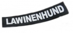 Logo "Lawinenhund" für IDC-Powergeschirr, klein 1Paar