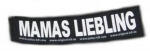 Logo "MAMAS LIEBLING" für IDC-Powergeschirr, groß 1Paar
