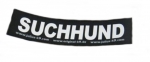 Logo "Suchhund" für IDC-Powergeschirr, klein 1Paar